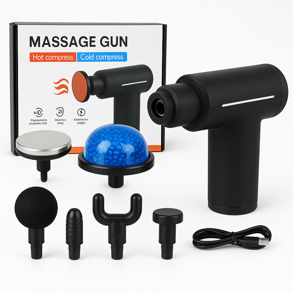 Masajeador Compact Power / 6 Cabezales