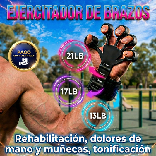 Ejercitador de antebrazo 🔥 y dedos + Envío GRATIS
