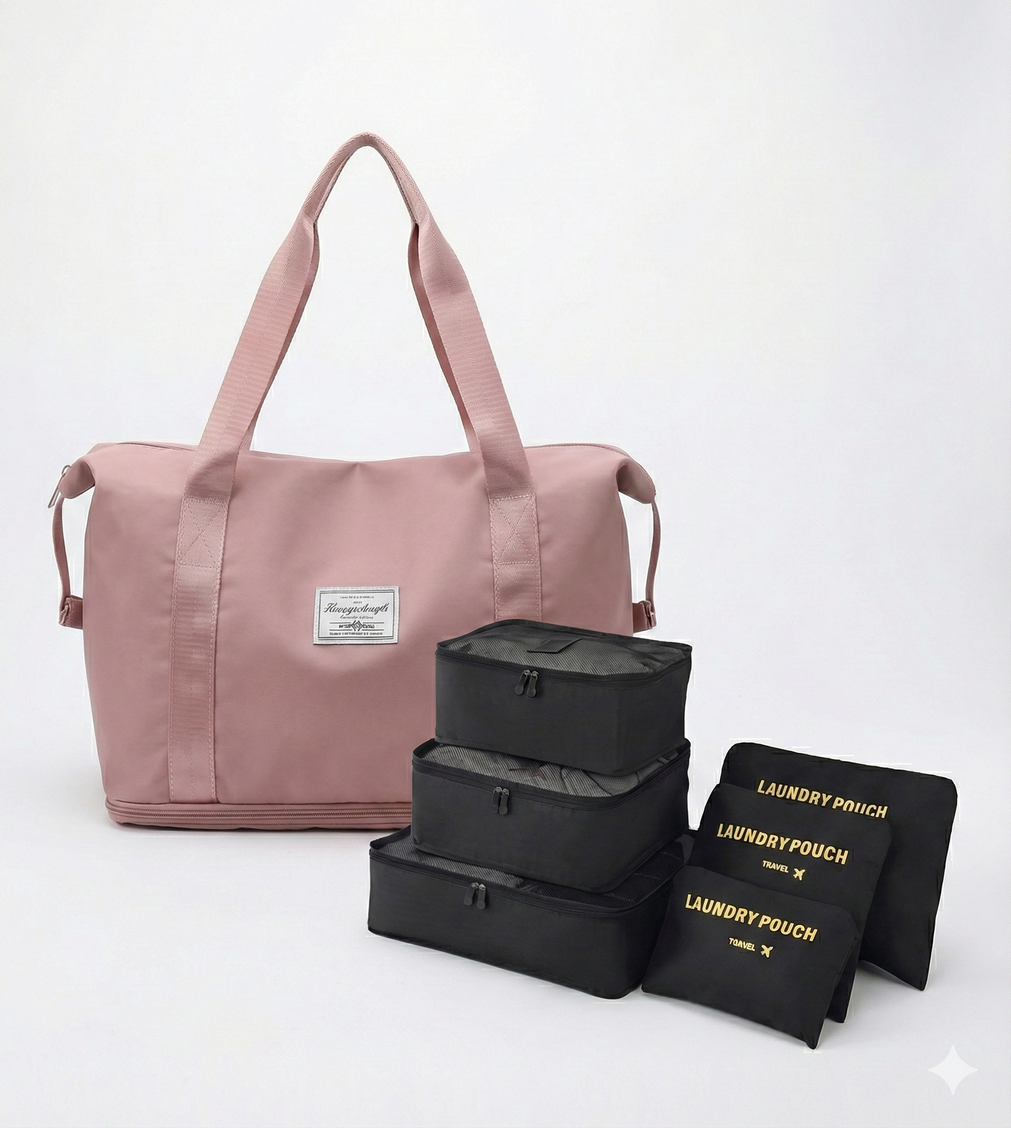 🎒 Pack Viajero Total: Bolso Expansible + 6 Organizadores GRATIS🎁