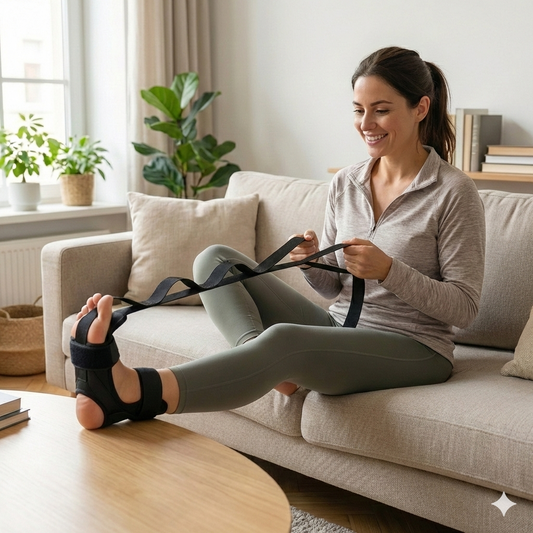 Banda de Estiramiento Profesional 🦶✨Especial para Fascitis Plantar y talón 🚀 ¡PAGA AL RECIBIR EN CASA! 🏠🚚