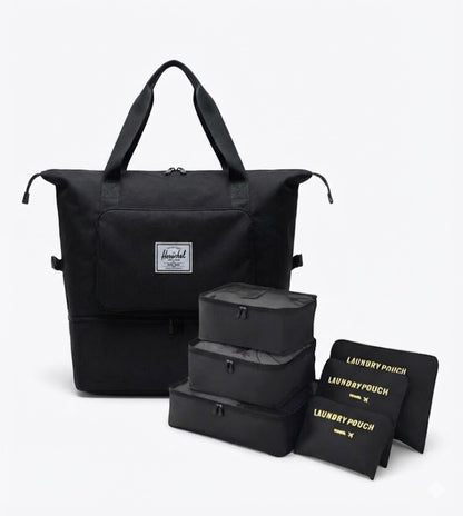 🎒 Pack Viajero Total: Bolso Expansible + 6 Organizadores GRATIS🎁