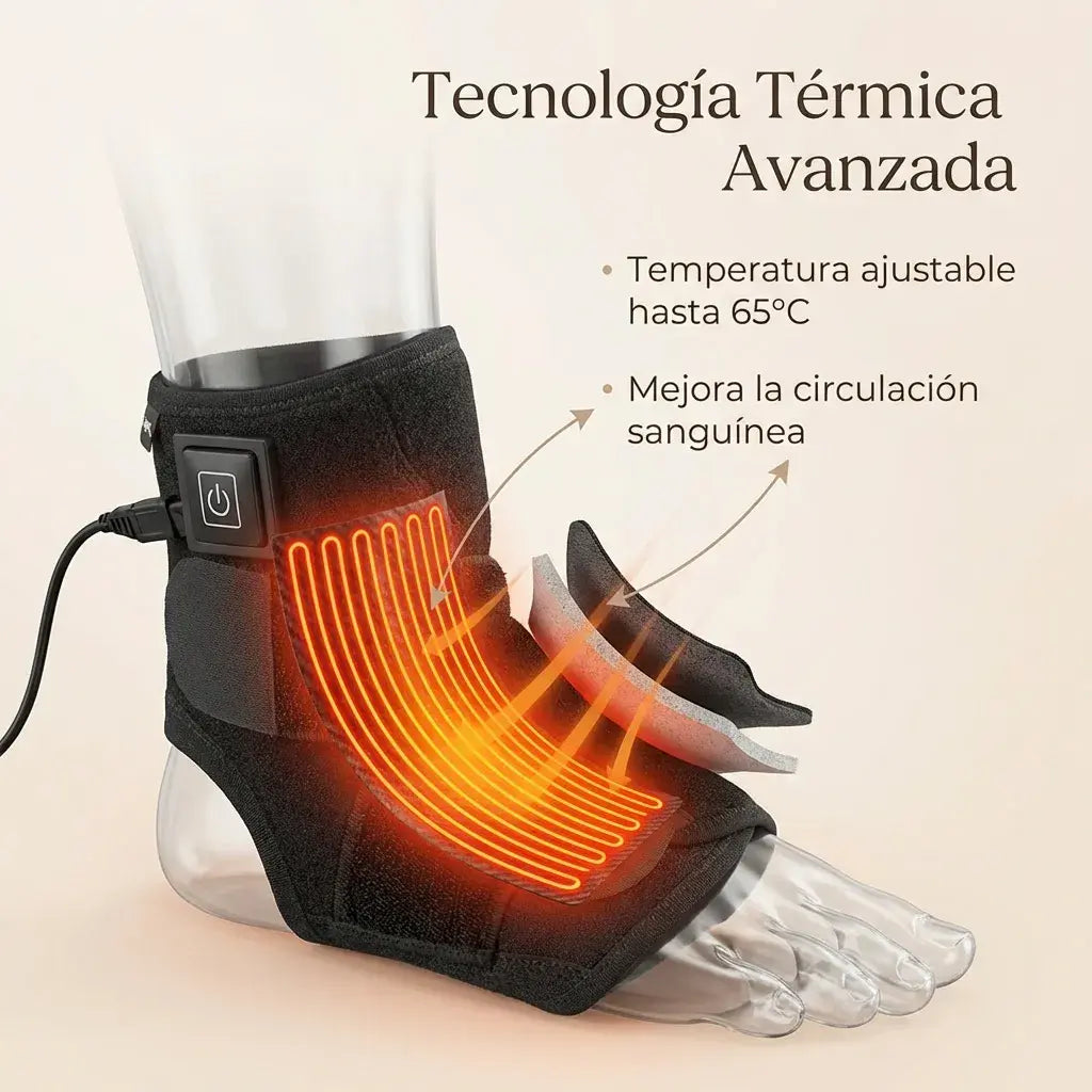 Terapia de calor para el Dolor Crónico en tobillos
